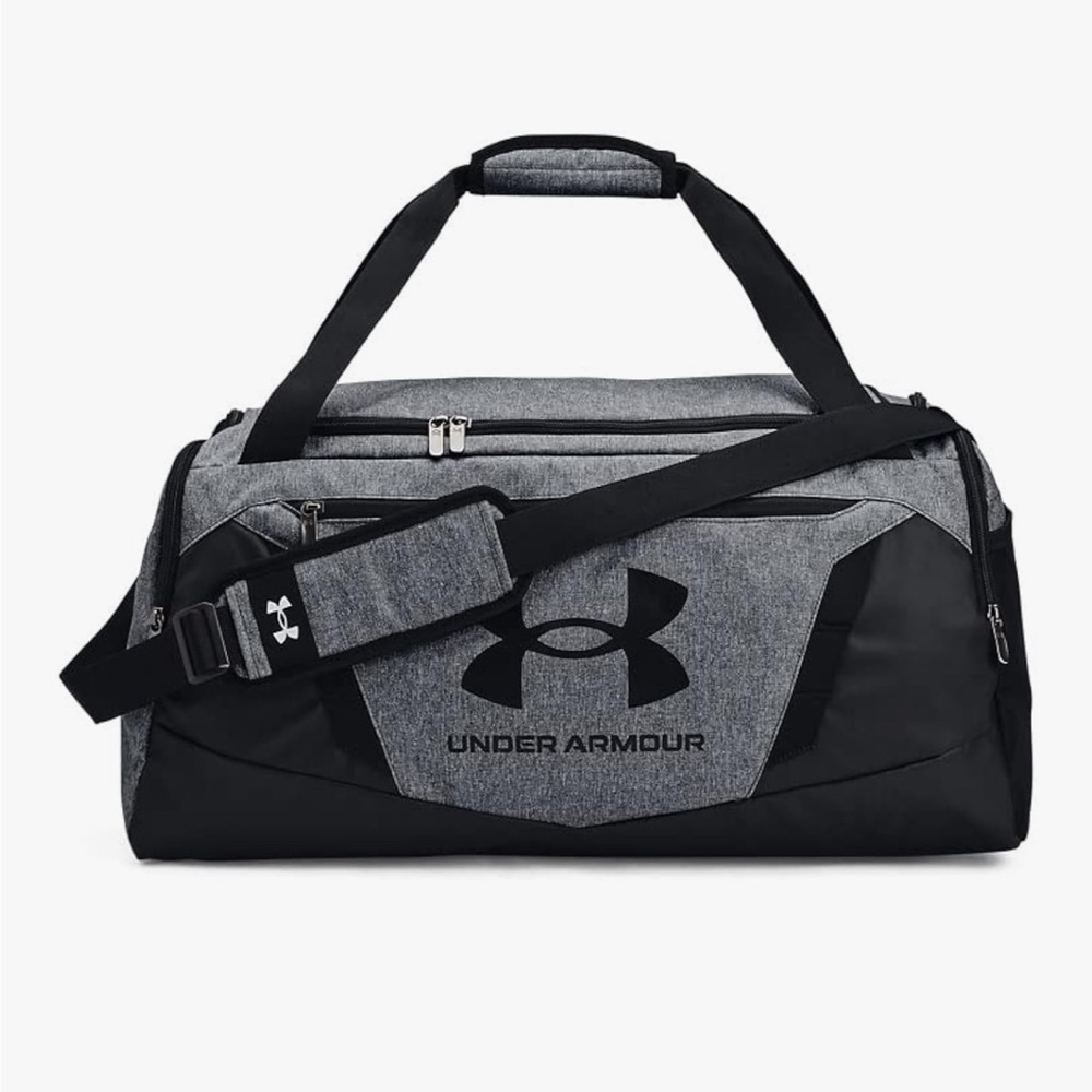Under Armour Men's Gray and Black Duffel Bag